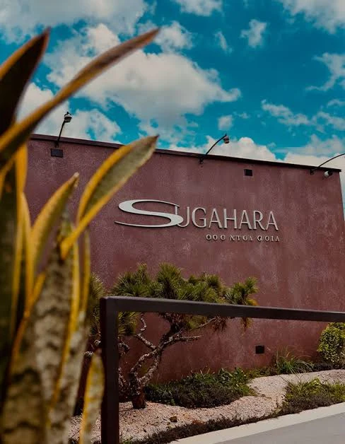 Fachada real da Sugahara Odontologia em Ibiúna